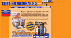 Desktop Screenshot of chipsinternational.com